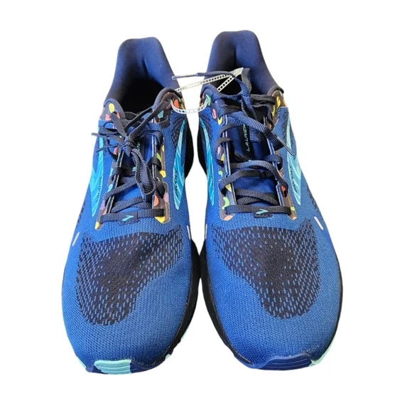 Brooks Mens Bowl O' Brooks Launch 9 Running Sneaker Blue NEW